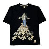 The Road To Piece Ecko Unltd Graphic T-Shirt - Large Black Cotton