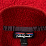 Patagonia Fleece - Small Red Polyester