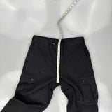 Unbranded Cargo Trousers - 32W 30L Black Polyester Blend