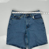 Basic Editions Denim Shorts - 29W UK 10 Blue Cotton