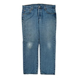 501 Levis Jeans - 36W 29L Blue Cotton