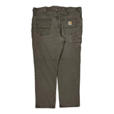 Carhartt Pants - 38W 30L Gray Cotton Blend