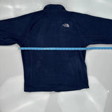 The North Face Fleece Jacket - Large Navy Polyester