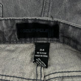 Southpole Denim Shorts - 34W 12L Grey Cotton