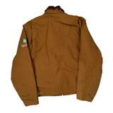 Made In USA Carhartt Detroit Jacket - Medium Brown Cotton