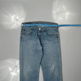 501 Levis Jeans - 32W 30L Light Wash Denim