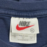 Basketball Nike Graphic T-Shirt - XL Blue Cotton