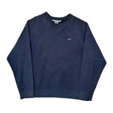 Nike Sweatshirt - Large Blue Cotton