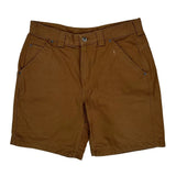 Unbranded Shorts - 33W 8L Brown Cotton