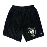 Live Large Champion Graphic Sport Shorts - Medium Black Polyester