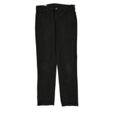 Levis Trousers - 32W 30L Black Cotton