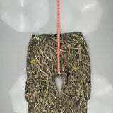 Mossy Oak Camo Cargo Trousers - Mediumw 30L Khaki Cotton Blend