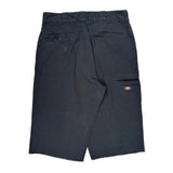 Dickies Shorts - 34W 12L Black Cotton Blend