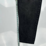 550 Levis Jeans - 34W 23L Black Cotton
