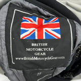 Motorcycle British Motorcycle Gear Graphic Jacket - Small Black Polyester
