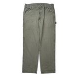 Dickies Carpenter Trousers - 36W 34L Grey Cotton