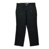 Carhartt Carpenter Trousers - 32W 30L Black Cotton