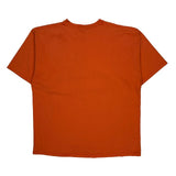 Carhartt T-Shirt - Large Orange Cotton