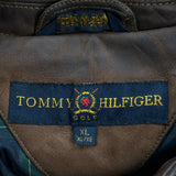 Tommy Hilfiger Leather Jacket - XL Brown Leather