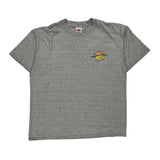 Hard Rock Cafe Graphic T-Shirt - XL Grey Cotton