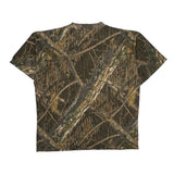 Mossy Oak Camo T-Shirt - XL Brown Cotton