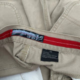 Illegal Cargo Trousers - 38W 31L Beige Cotton