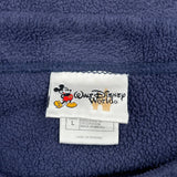 Disney Cartoon Sweatshirt - Large Blue Polyester