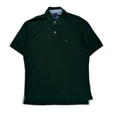 Tommy Hilfiger Polo Shirt - Medium Green Cotton