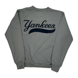New York Yankees Mlb Sweatshirt - Large Gray Cotton
