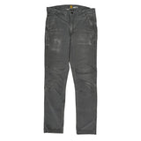 Carhartt Trousers - 32W 32L Grey Cotton Blend