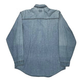 Levis Denim Shirt - Large Light Wash Cotton