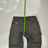 Dickies Carpenter Trousers - 32W 28L Grey Cotton