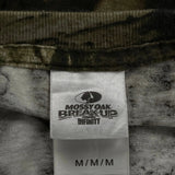 Mossy Oak Camo Long Sleeve T-Shirt - Medium Green Cotton