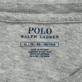 Polo By Ralph Lauren T-Shirt - XL Gray Cotton