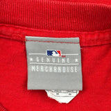 Philadelphia Phillies Mlb Graphic T-Shirt - Medium Red Cotton