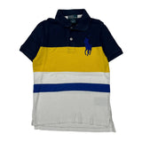 Age 6 Polo By Ralph Lauren Striped Polo Shirt - Medium Multicoloured Cotton