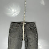 501 Levis Jeans - 34W 30L Grey Cotton