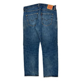 Levis 501 Jeans - 36W 30L Blue Cotton