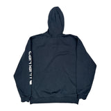 Carhartt Spellout Hoodie - Large Gray Cotton