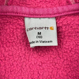 Age 10 Carhartt Hoodie - Medium Pink Cotton