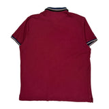 Polo By Ralph Lauren Slim Fit Polo Shirt - 2XL Burgundy Cotton