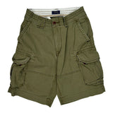 Polo By Ralph Lauren Cargo Shorts - 30W 10L Green Cotton