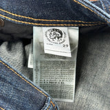 Diesel Slim Fit Jeans - 30W 30L Dark Wash Cotton
