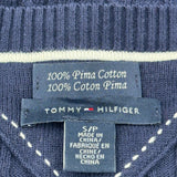 Tommy Hilfiger Jumper - Small Navy Cotton