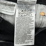 501 Levis Jeans - 32W 32L Black Cotton