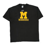 Single Stitch Missouri Galt Sand College T-Shirt - XL Black Cotton