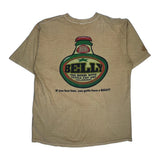Vintage Crazy Shirts Graphic T-Shirt - XL Beige Cotton