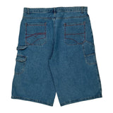 Chams Carpenter Shorts - 40W 15L Blue Cotton Blend