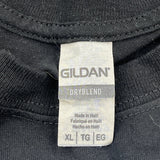 Racing Gildan Graphic T-Shirt - XL Black Cotton