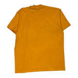 Made In USA Single Stitch Anvil Graphic T-Shirt - XL Yellow Cotton